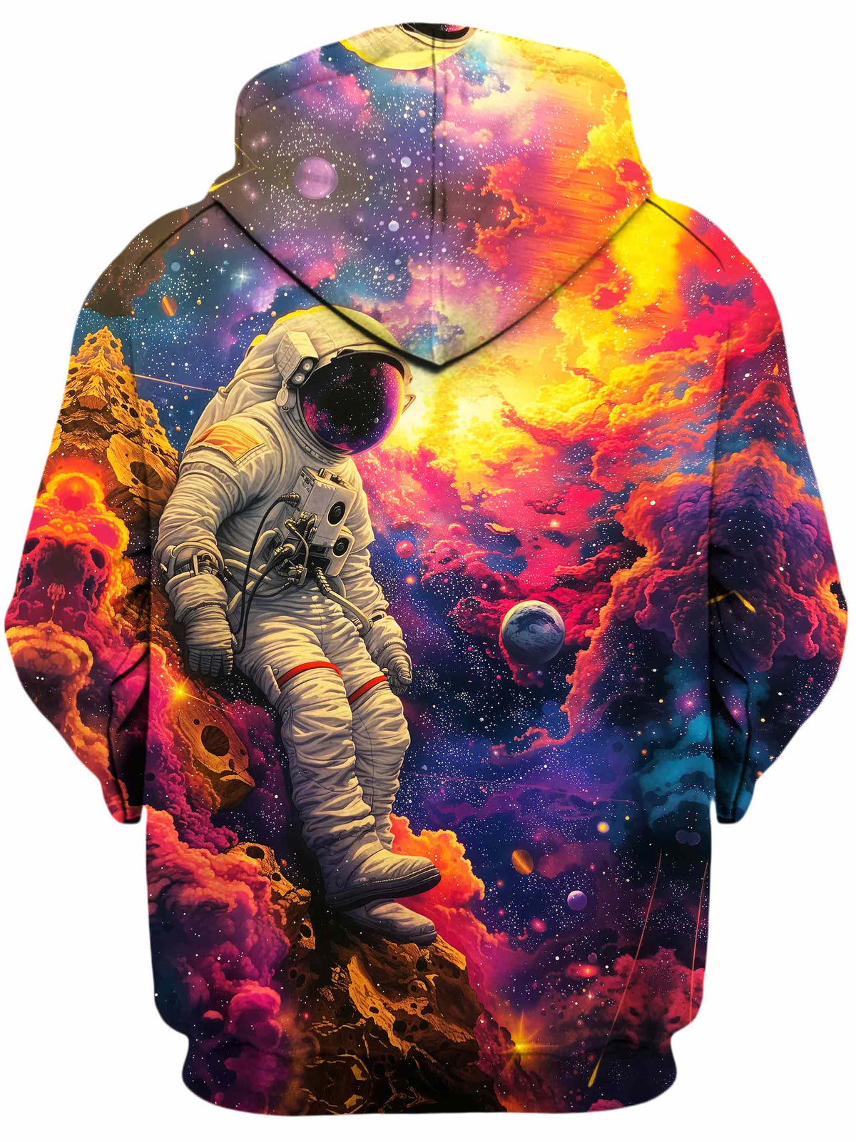 Astro Journey Unisex Zip-Up Hoodie -Moonbestprint