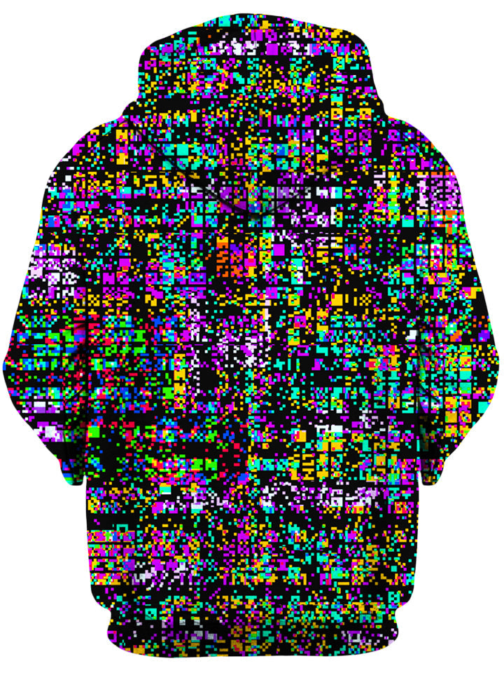 8-Bit Trippy Glitch Unisex Hoodie -Moonbestprint
