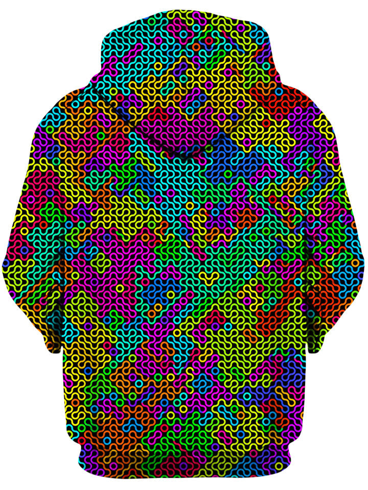 Kaleidoscope Mesh Unisex Hoodie -Moonbestprint