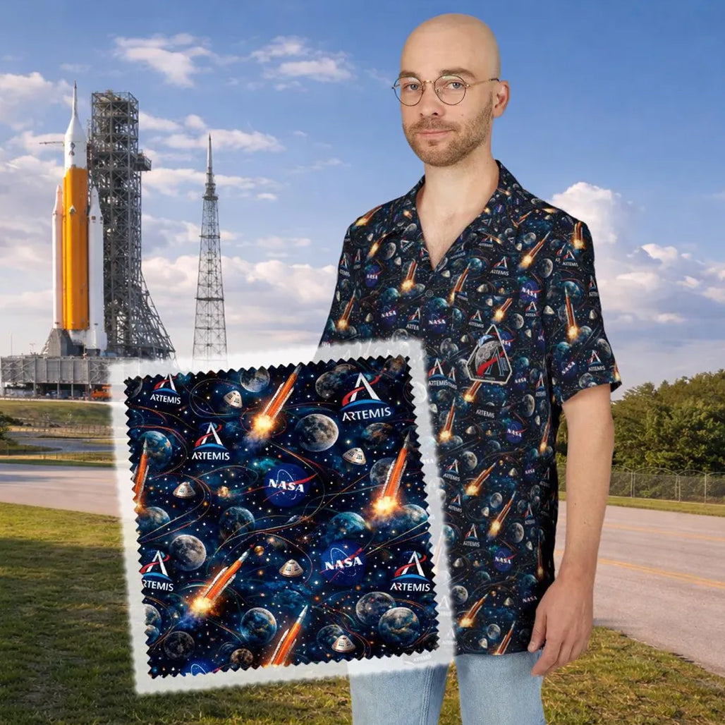 Artemis 2 Space Mission Hawaiian Shirt – Moonbestprint