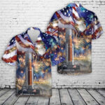 Artemis II Moon Rocket 4th Of July Hawaiian Shirt – Moonbestprint