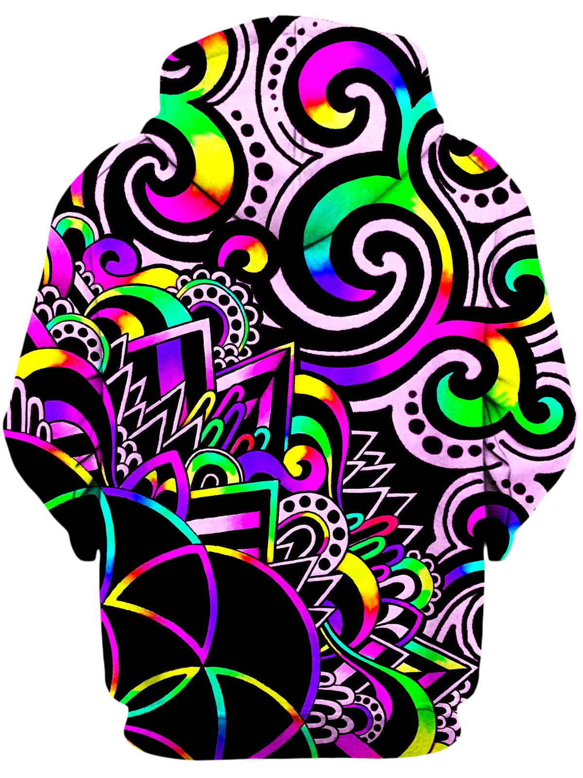 White Doodle Magic V2 Unisex Hoodie -Moonbestprint