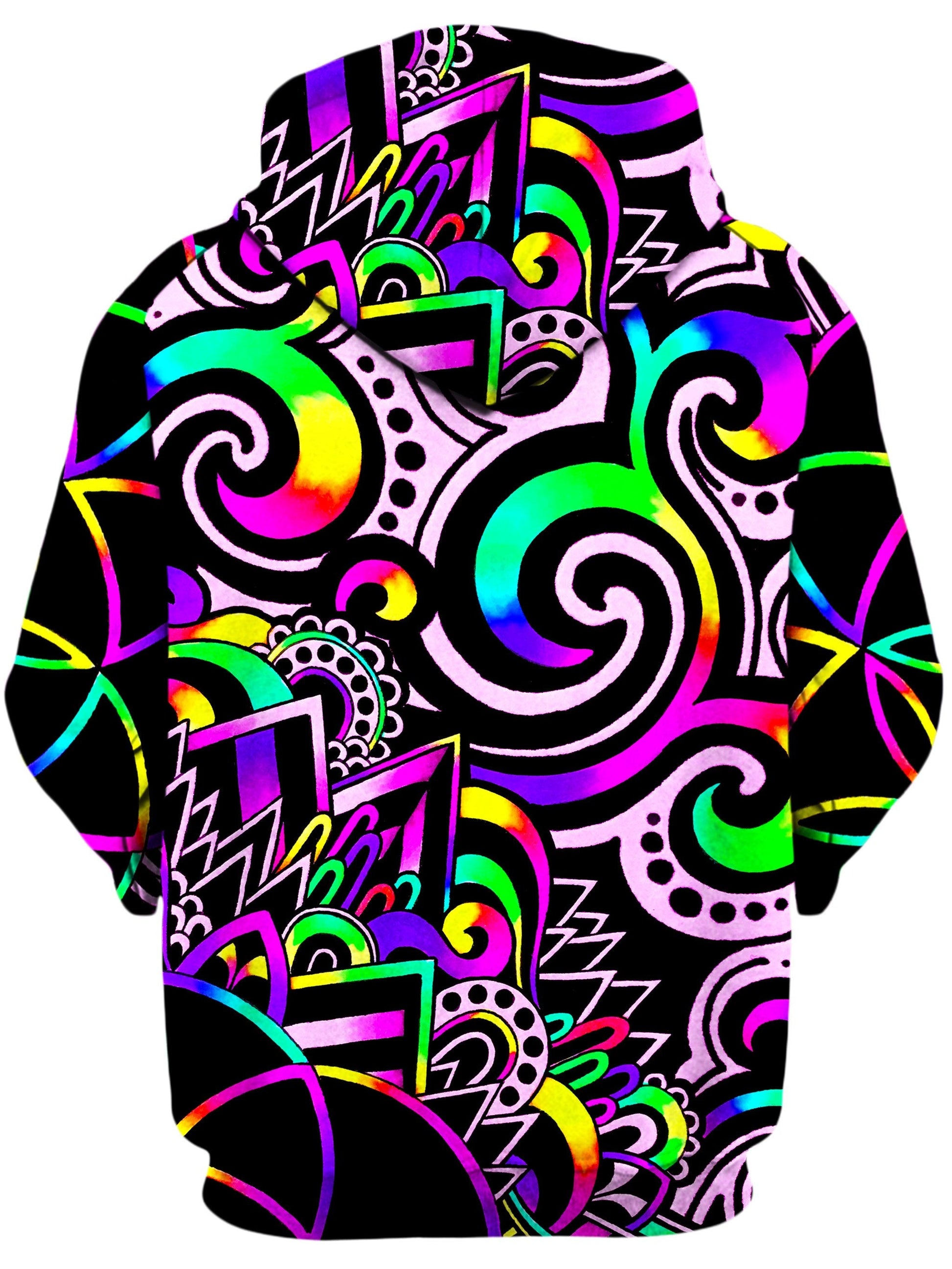 White Doodle Magic Unisex Hoodie -Moonbestprint
