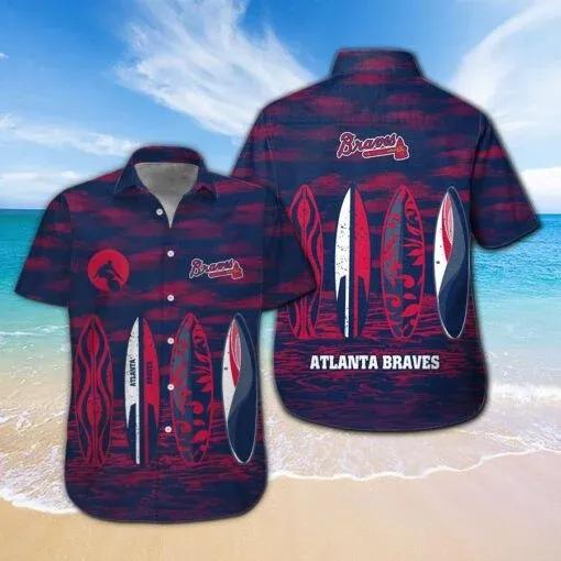 Atlanta Braves Hawaiian Shirt, MLB Hawaiian Shirt Moonbestprint