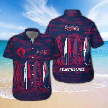 Atlanta Braves Hawaiian Shirt, MLB Hawaiian Shirt Moonbestprint