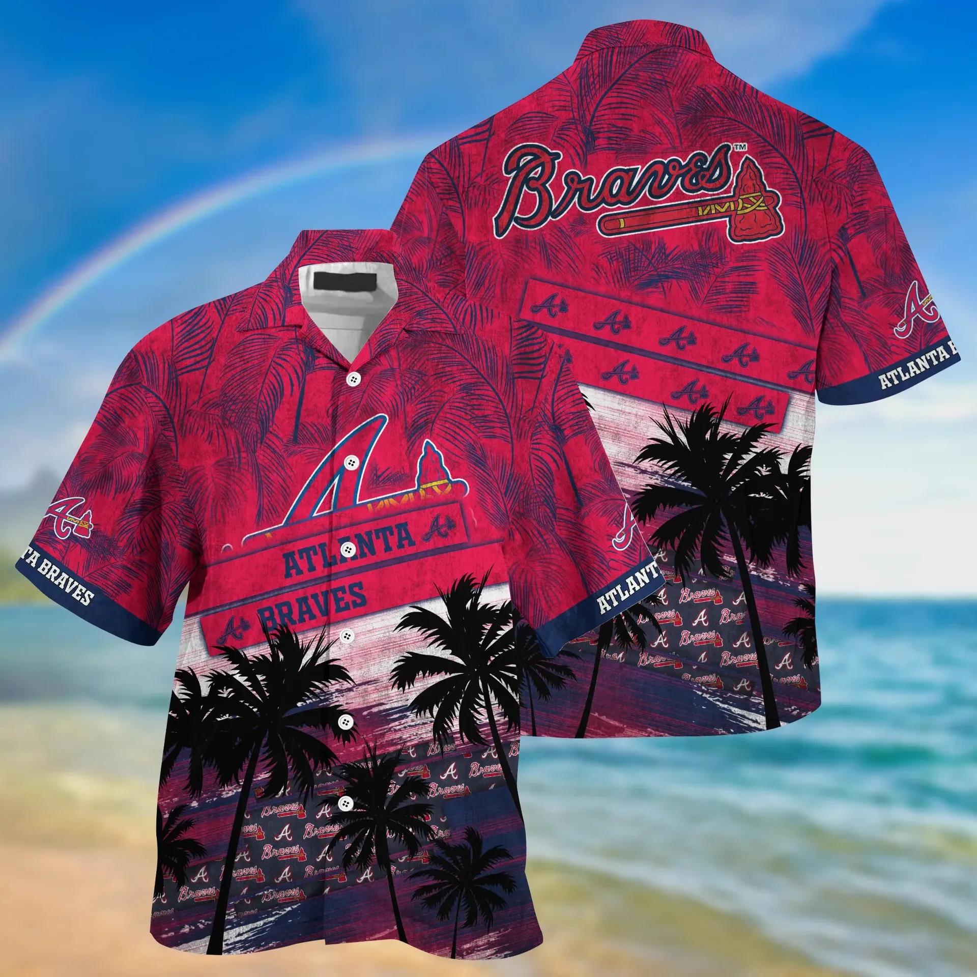 Atlanta Braves MLB Flower Hawaii Shirt 6, MLB Hawaiian Shirt Moonbestprint