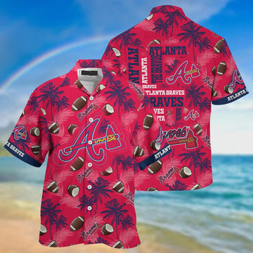 Atlanta Braves MLB Flower Hawaii Shirt 7, MLB Hawaiian Shirt Moonbestprint