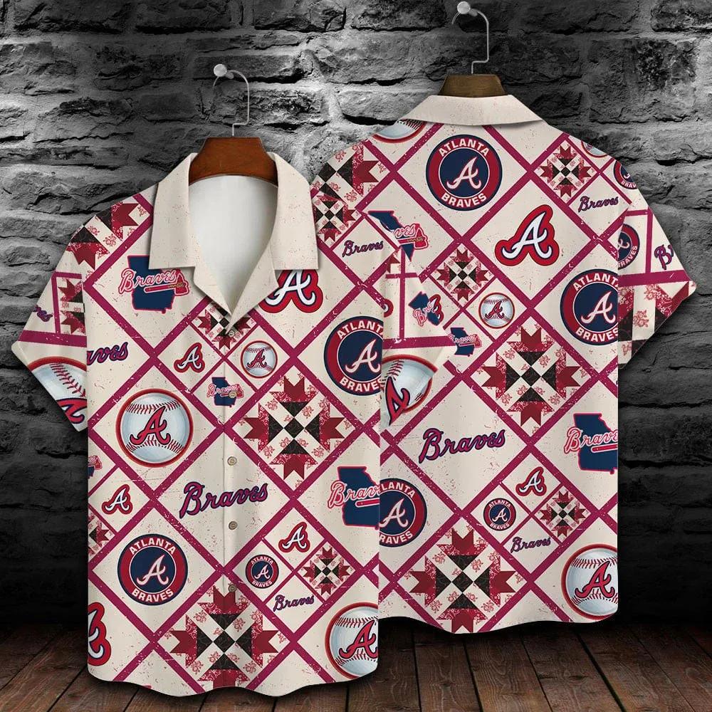 Atlanta Braves MLB Summer 3D Hawaiian Shirt, MLB Hawaiian Shirt Moonbestprint