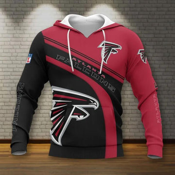 Atlanta Falcons All Over Print Hoodie 2, NFL Hoodie Moonbestprint