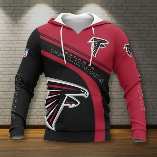 Atlanta Falcons All Over Print Hoodie 2, NFL Hoodie Moonbestprint