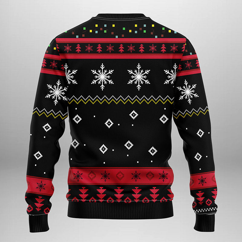 Atlanta Falcons Funny Grinch Ugly Christmas Sweater, Grinch Xmas Sweater Moonbestprint