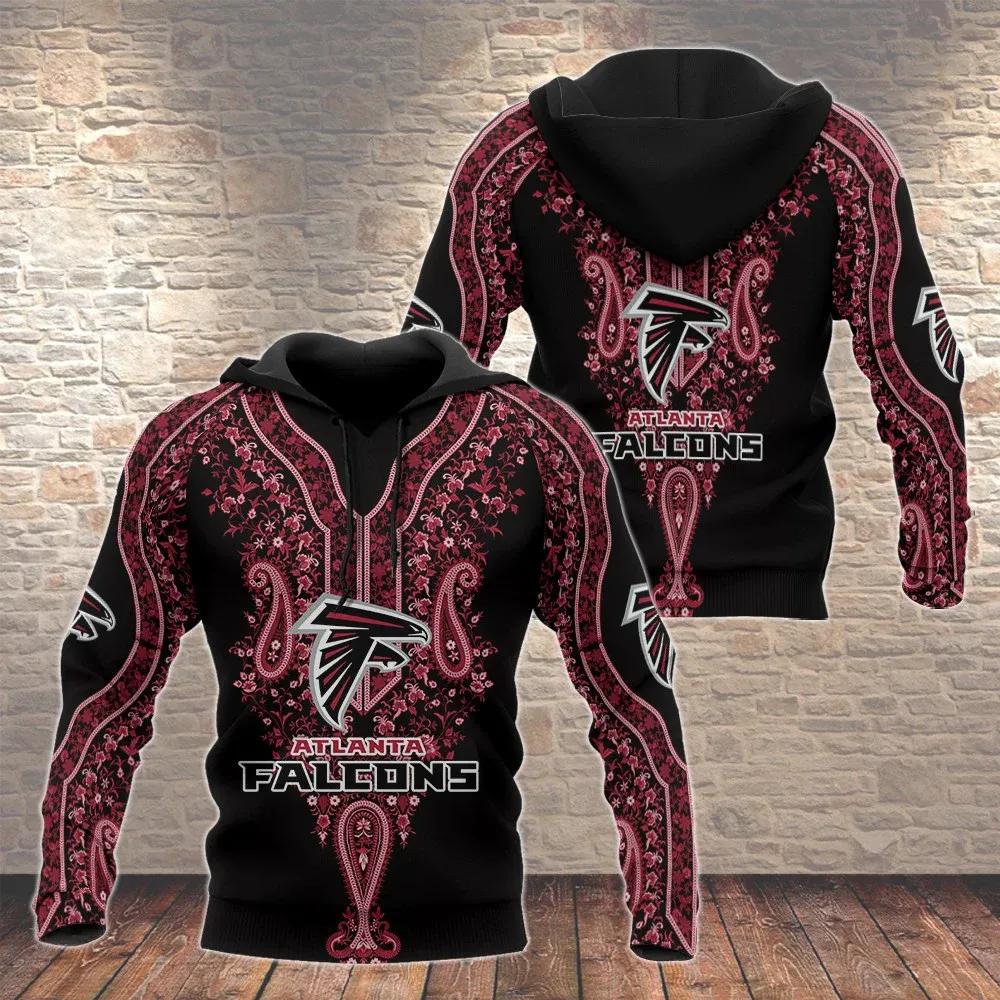 Atlanta Falcons NFL 3D Hoodie, NFL Hoodie Moonbestprint