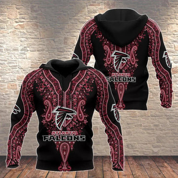 Atlanta Falcons NFL 3D Hoodie, NFL Hoodie Moonbestprint