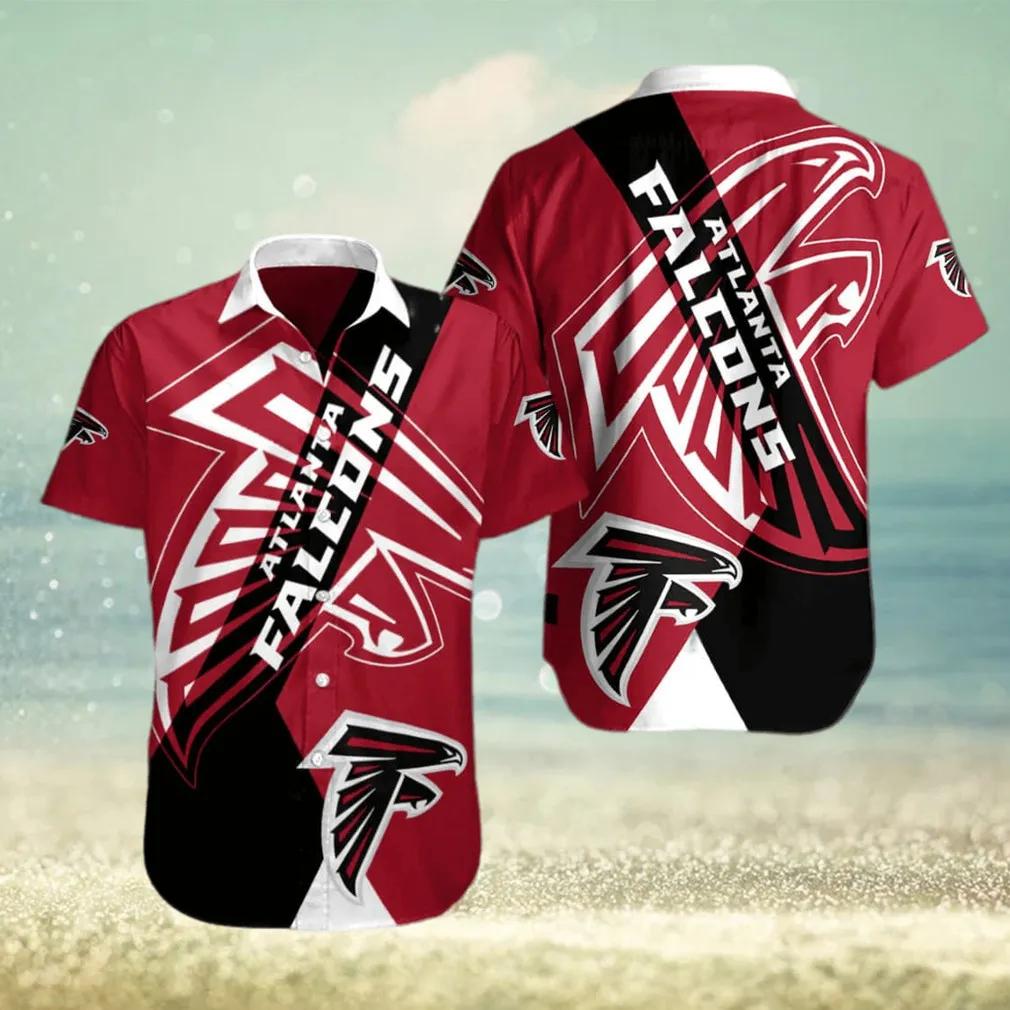 Atlanta Falcons NFL Birthday Gift For Football Fans Hawaiian Shirt, NFL Hawaiian Shirt Moonbestprint
