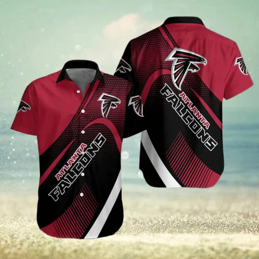 Atlanta Falcons NFL Football Gift For Dad Hawaiian Shirt, NFL Hawaiian Shirt Moonbestprint