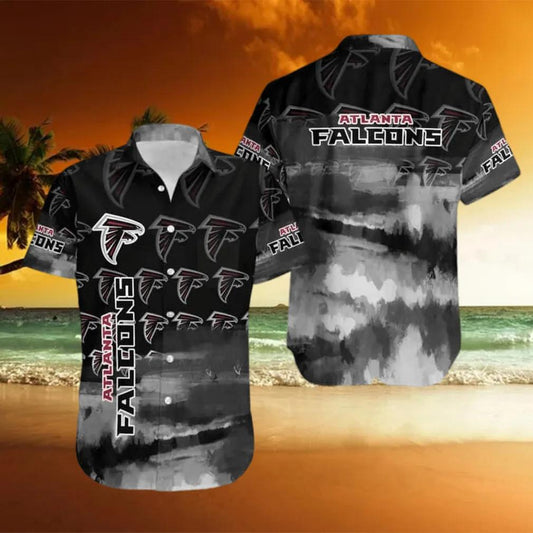 Atlanta Falcons NFL Magic Aloha Pattern Hawaiian Shirt, NFL Hawaiian Shirt Moonbestprint