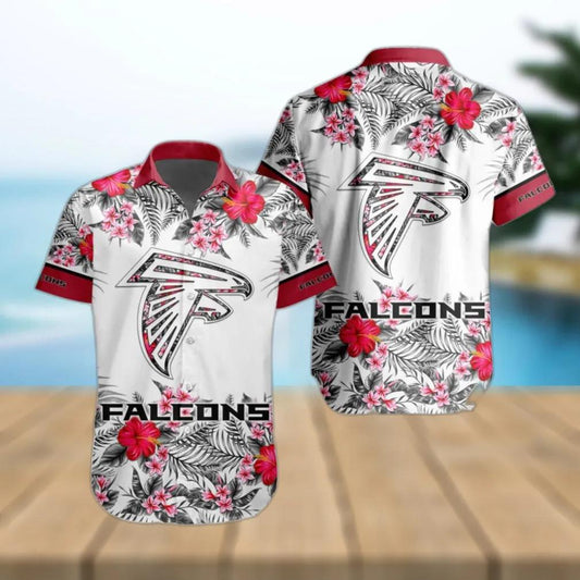 Atlanta Falcons NFL Special Floral Tropical Team Spirit Hawaiian Shirt, NFL Hawaiian Shirt Moonbestprint