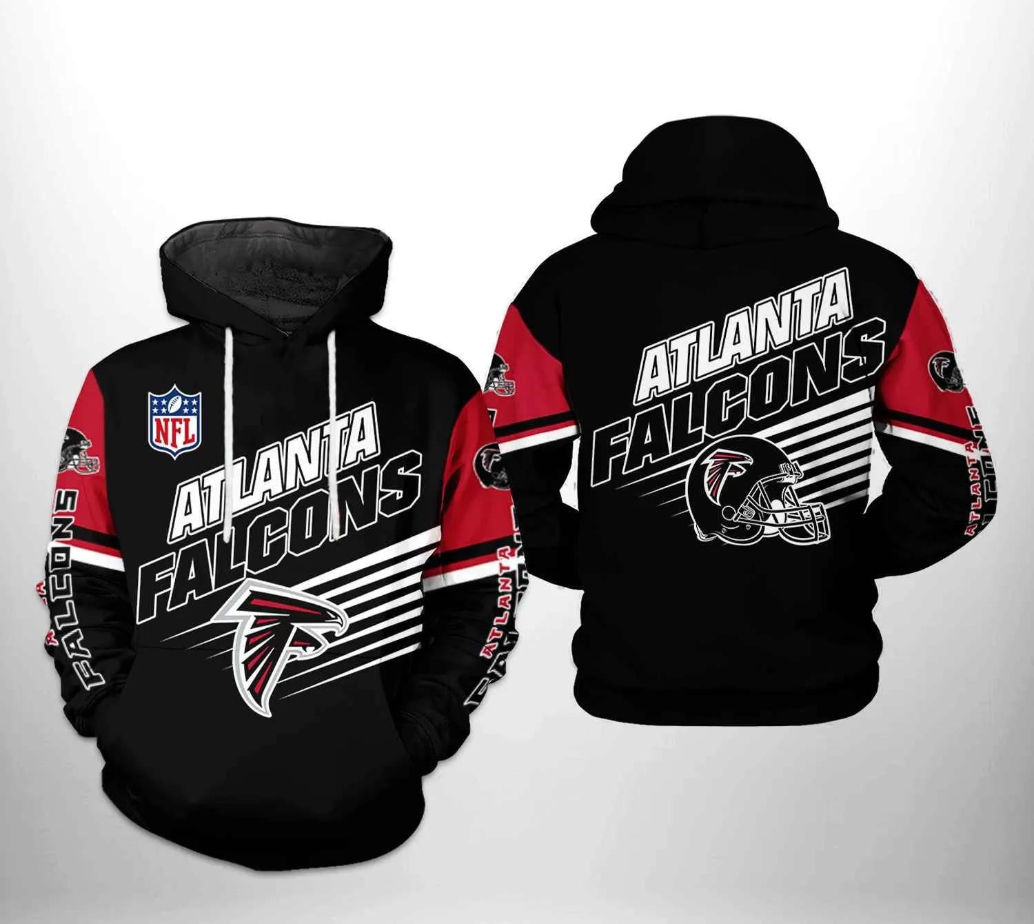 Atlanta Falcons NFL Team 3D Hoodie, NFL Hoodie Moonbestprint