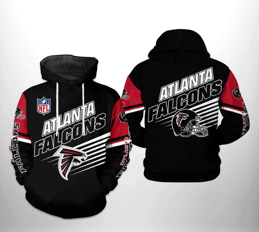 Atlanta Falcons NFL Team 3D Hoodie, NFL Hoodie Moonbestprint