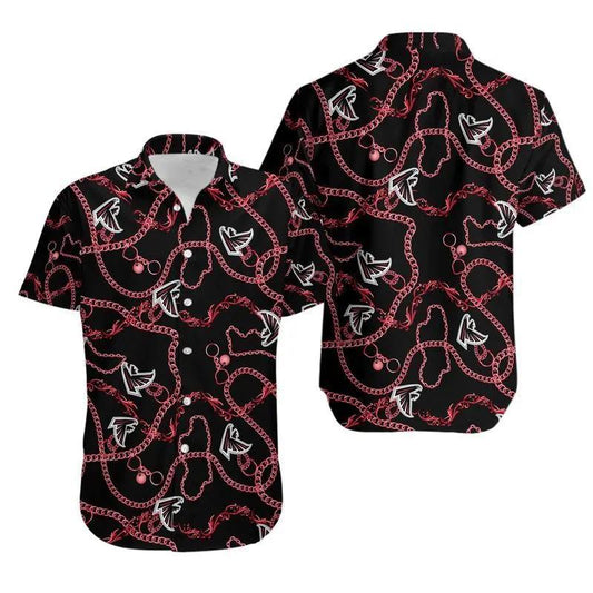 Atlanta Falcons Nfl Gift For Fan Hawaii Shirt And Shorts Summer Collection, NFL Hawaiian Shirt Moonbestprint