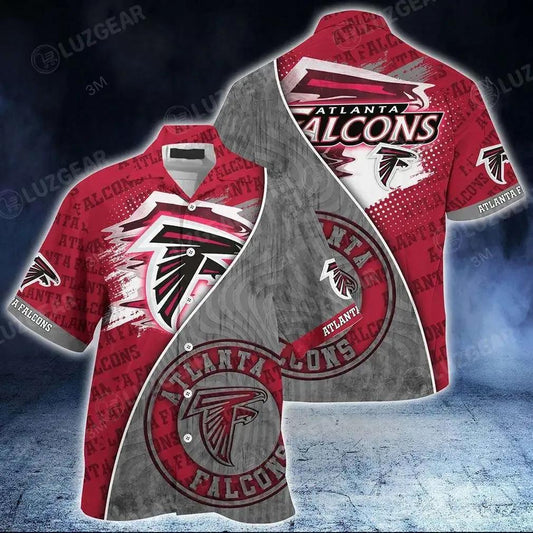 Atlanta Falcons Nfl Hawaii Shirt New Hot Trend Summer For This Season Fan Gift, NFL Hawaiian Shirt Moonbestprint