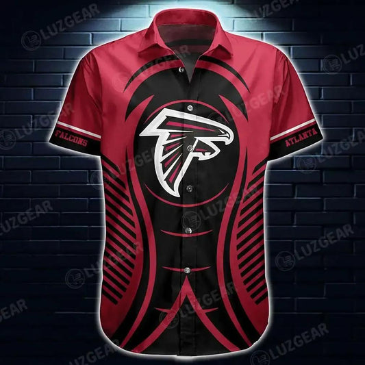 Atlanta Falcons Nfl Hawaiian Shirt Hot Trend Summer For Sports Fans Nfl, NFL Hawaiian Shirt Moonbestprint