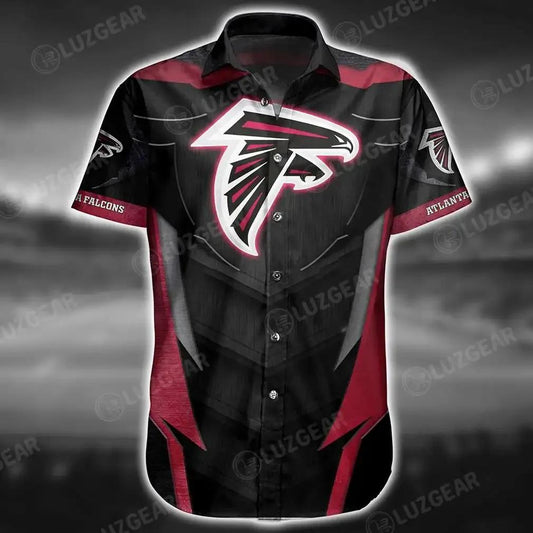 Atlanta Falcons Nfl Hawaiian Shirt New Collection Trending Summer Perfect Gift For Fans, NFL Hawaiian Shirt Moonbestprint