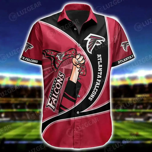 Atlanta Falcons Nfl Hawaiian Shirt New Trending Summer For Football Nfl Fans, NFL Hawaiian Shirt Moonbestprint