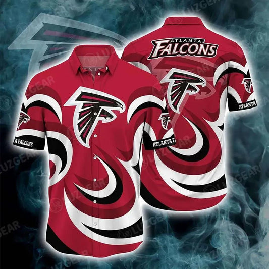 Atlanta Falcons Nfl Hawaiian Shirt Short Style Hot Trending Summer For Awesome Fans 1, NFL Hawaiian Shirt Moonbestprint