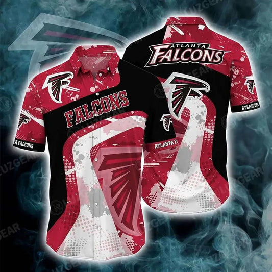 Atlanta Falcons Nfl Summer Hawaiian Shirt New Collection Gift For Sports Fans Nfl, NFL Hawaiian Shirt Moonbestprint