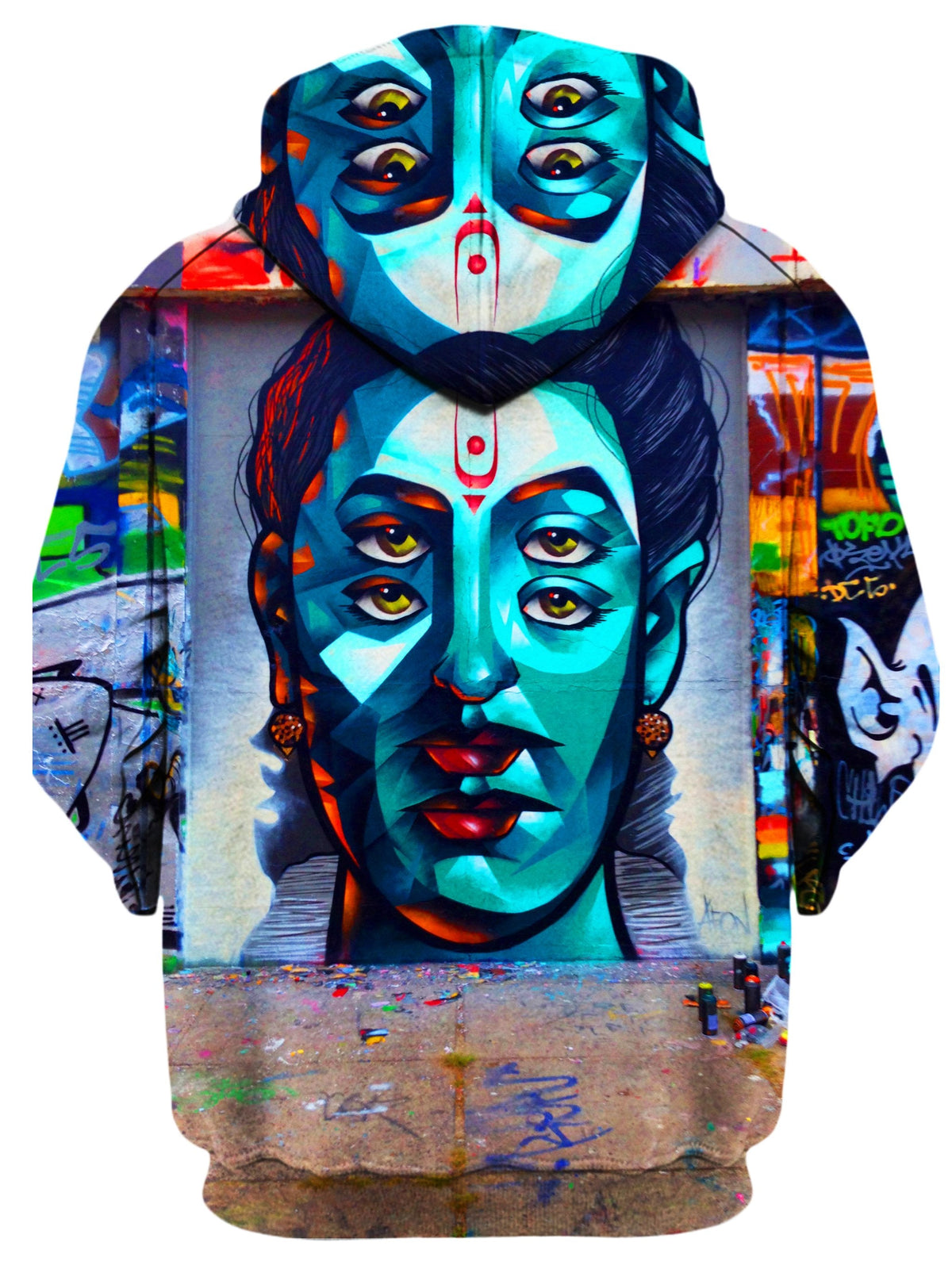 Back Alley Unisex Hoodie -Moonbestprint