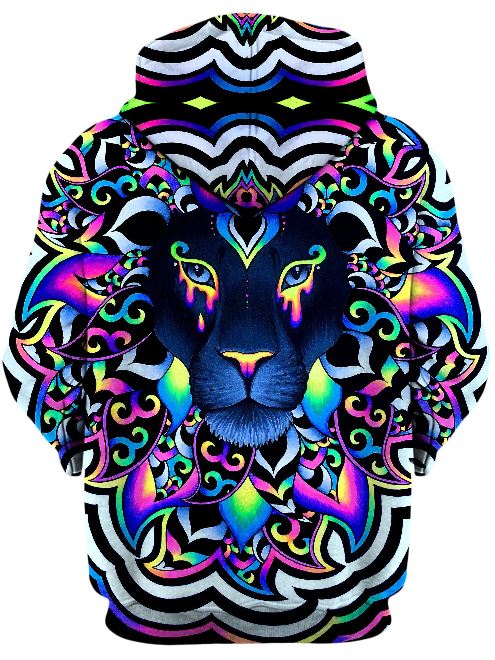 Electric Lion Unisex Hoodie -Moonbestprint