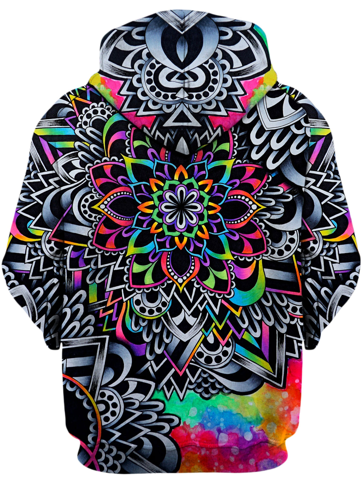 Mandala Vibez Unisex Zip-Up Hoodie -Moonbestprint