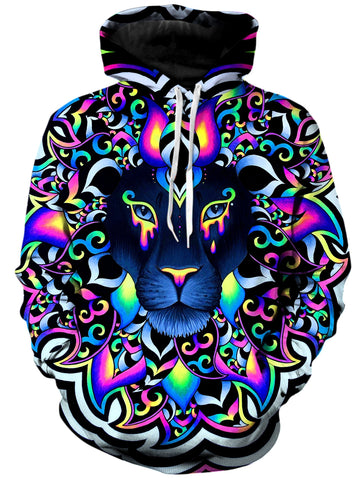 Electric Lion Unisex Hoodie -Moonbestprint