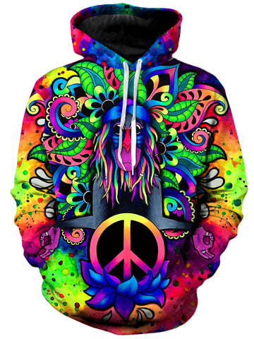 Peace Rafiki Unisex Hoodie -Moonbestprint
