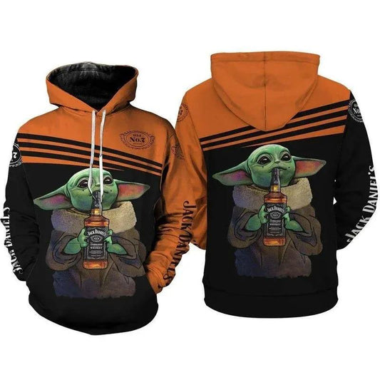 Baby Yoda Lovers Seattle Seahawks 3D Hoodie, NFL Hoodie Moonbestprint
