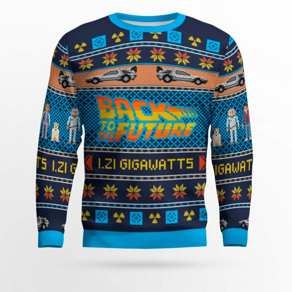 Back To The Future Ugly Christmas Sweater – Moonbestprint