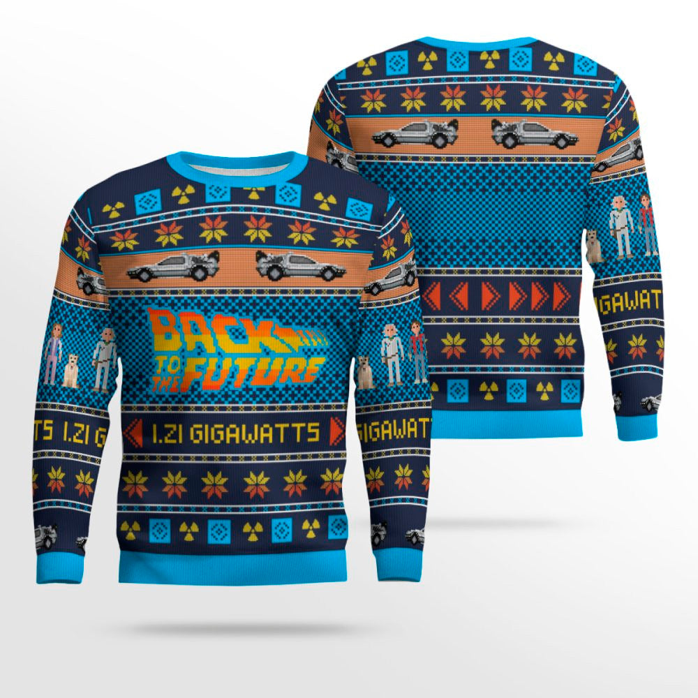 Back To The Future Ugly Christmas Sweater – Moonbestprint