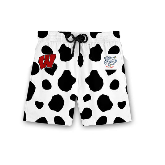 Badgers Basketball Cow Hawaiian Shirt Moonbestprint
