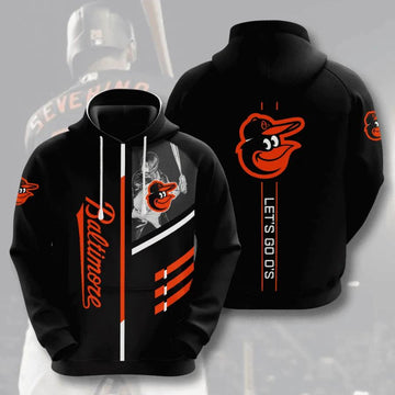 Baltimore Orioles 3D Hoodie, MLB Hoodie Moonbestprint