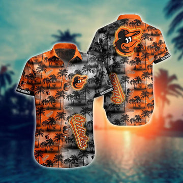 Baltimore Orioles -Hawaii Style Shirt, MLB Hawaiian Shirt Moonbestprint