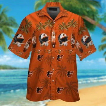 Baltimore Orioles Hawaiian Shirt 1, MLB Hawaiian Shirt Moonbestprint