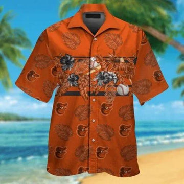 Baltimore Orioles Hawaiian Shirt 7, MLB Hawaiian Shirt Moonbestprint