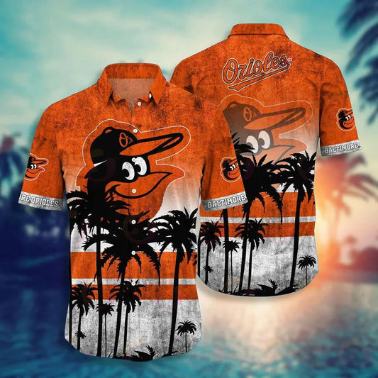 Baltimore Orioles Hawaiian Shirt, MLB Hawaiian Shirt Moonbestprint