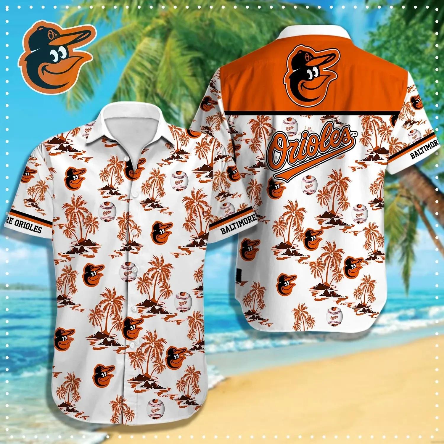 Baltimore Orioles MLB Hawaiian Shirt 5, MLB Hawaiian Shirt Moonbestprint