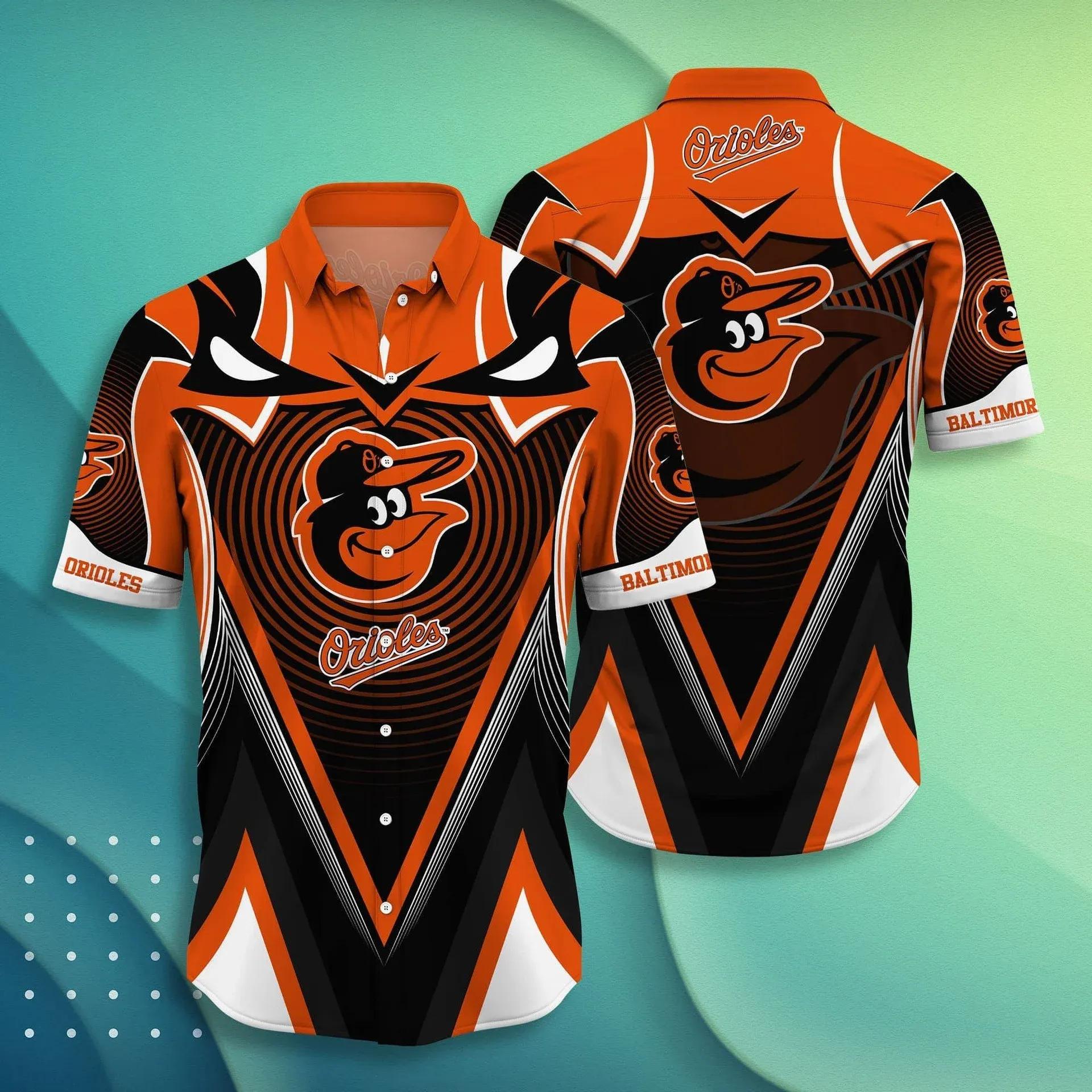 Baltimore Orioles MLB Hawaiian Shirts, MLB Hawaiian Shirt Moonbestprint