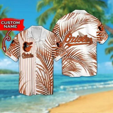 Baltimore Orioles Personalized Hawaiian Shirt, MLB Hawaiian Shirt Moonbestprint