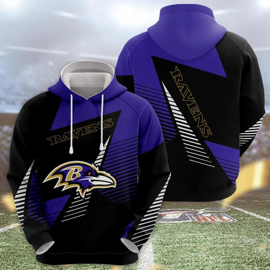 Baltimore Ravens Apparel, NFL Hoodie Moonbestprint