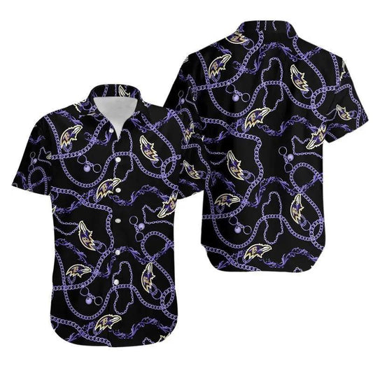 Baltimore Ravens Nfl Gift For Fan Hawaii Shirt Summer Collection, NFL Hawaiian Shirt Moonbestprint