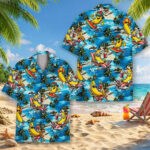 Banana Surfing Tropical Beach Summer Vibes Hawaiian Shirt – Moonbestprint